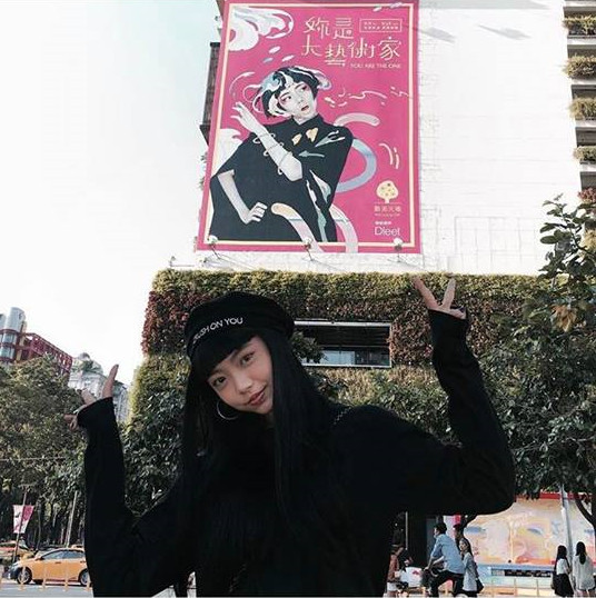 ▲▼網美柔柔「黑時尚」Icon。（圖／由李柔本人授權提供）