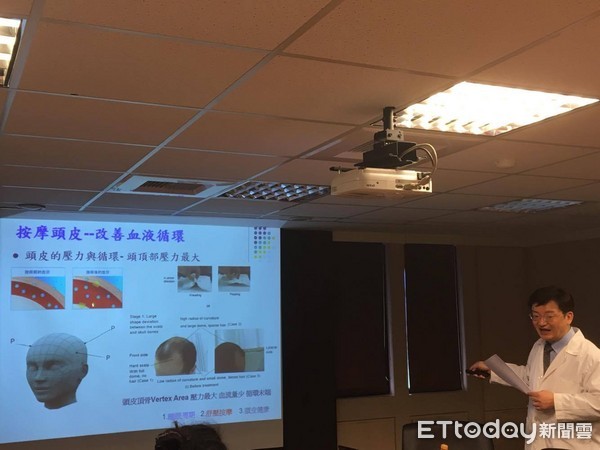 ▲工時長、壓力大　24歲工程師工作6個月「頭頂禿光」。（圖／記者嚴云岑攝）