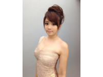 小小瑜瘦身成功，辣照老爸認不出。(圖／張芯瑜提供)