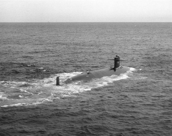 ▲▼美軍失事潛艇「長尾鯊號」(USS Thresher)。（圖／翻攝自Naval Historical Center）