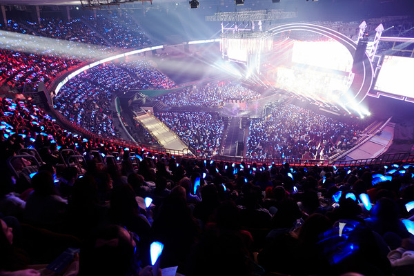 ▲Super Junior一連3天開唱吸引2萬5千人朝聖。（圖／S.M. Entertainment提供）