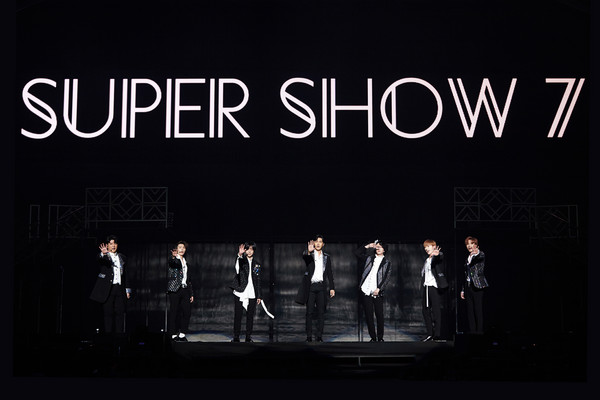 ▲Super Junior《Super show 7》Seoul，利特、希澈、始源、東海、神童、銀赫、藝聲。（圖／S.M. Entertainment提供）