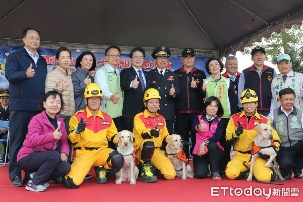 ▲台南市消防局特種搜救隊擴大編組成軍。（圖／市府提供）