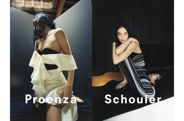 ▲Mariacarla Boscono拍攝Proenza Schouler 2018春夏形象廣告。（圖／Club 21提供）