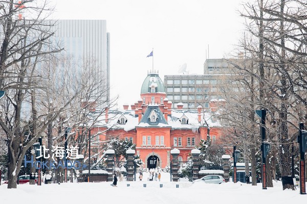 ▲冬天下雪北海道的不開車自由行。（圖／小林&郭郭的小夫妻生活提供）