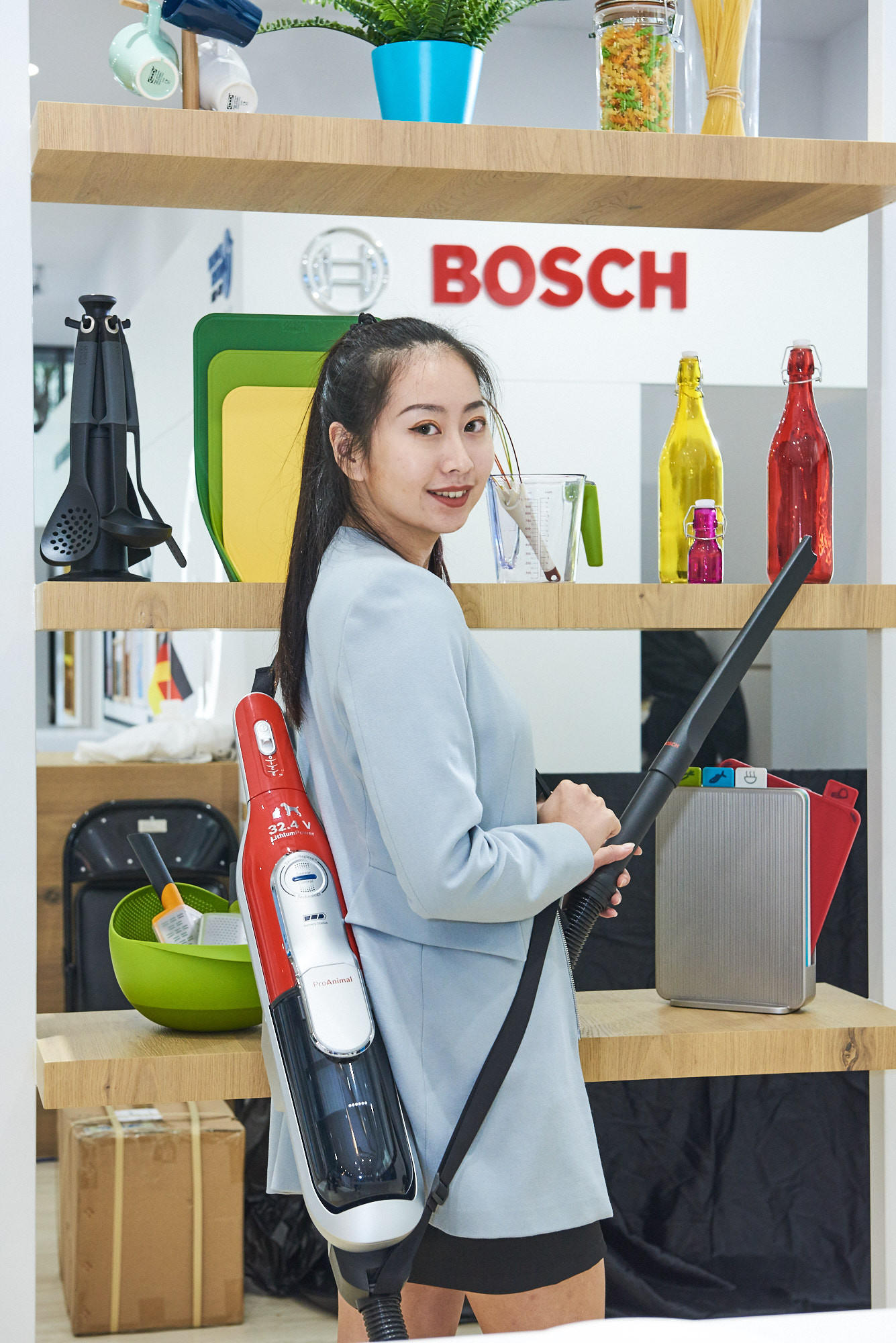 ▲BOSCH推出新款無線吸塵器。（圖／記者蔡惠如攝、BOSCH提供）