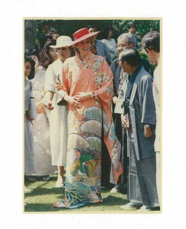 ▲▼日本外務省公布1986年黛安娜王妃訪日紀錄。（圖／取自日本外務省）