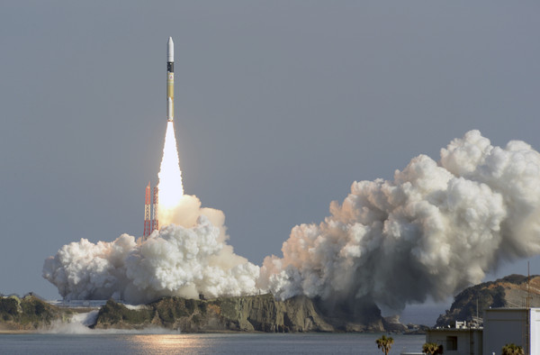 ▲▼日本成功發射H2A火箭，將掛載衛星「色彩」、「燕子」順利送入不同高度軌道。（圖／達志影像／美聯社）