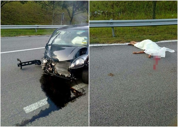 ▲▼馬來西亞發生一起恐怖車禍，女子當場遭斷頭慘死。（圖／翻攝KL吹水站）