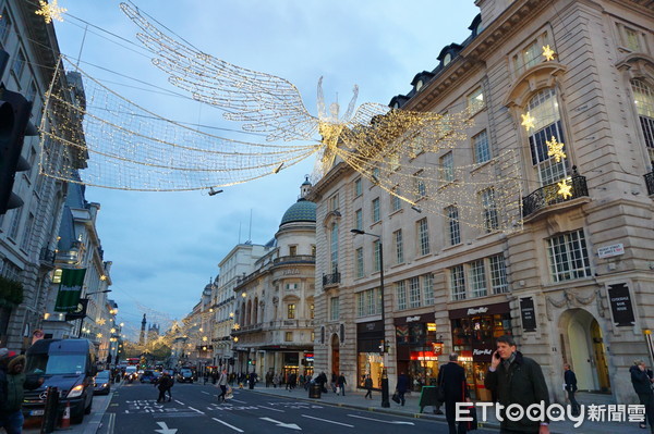 ▲英國倫敦著名購物景點攝政街Regent Street。（圖／記者賴文萱攝）