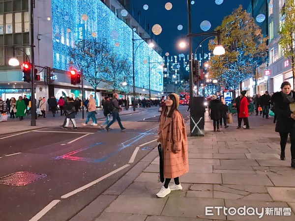 ▲英國倫敦著名購物景點牛津街Oxford Street。（圖／記者賴文萱攝）