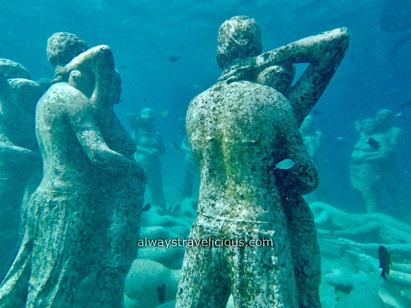 ▲印尼The Nest48個真人大小的海底雕像。（圖／Alwaystravelicious Travel & Food 美食旅咖提供）
