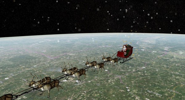 ▲▼北美防空司令部（NORAD）的「聖誕老人追蹤器」。（圖／翻攝自noradsanta網站）