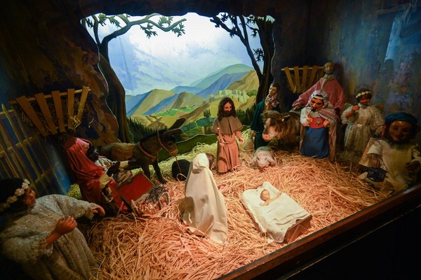 每年慶祝耶誕節的佈置場景，與史實相去甚遠。（東方IC）