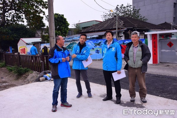 花蓮市介壽眷村旁規劃社區花園將近完工，市長魏嘉賢表示，將規劃花海讓美崙地區也有展現百花齊放、綠意盎然的園地，吸引更多觀光客。（圖／花蓮市公所提供）