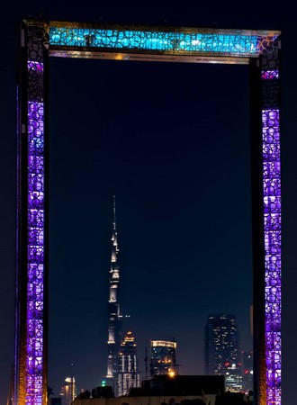 ▲▼ 「杜拜門」2018年1月正式開幕（圖／翻攝自Dubai Frame臉書）https://www.facebook.com/TheDubaiFrame/