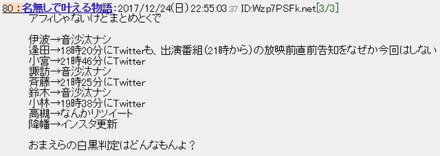 怕老婆聖誕節偷情　聲優粉全蹲家「稽查貞操」　推特沒動態就崩潰(翻攝自日本2CH)