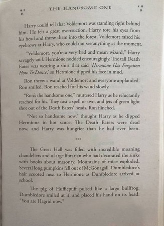 ▲▼AI寫出哈利波特風格的小說。（圖／翻攝自推特／Botnik Studios‏）