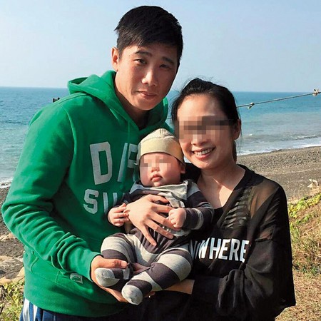 陳詩欣疑似外遇的對象陳正浩（左）也有家庭，陳正浩的正宮張小姐（右）出面向本刊爆料，老公就此執意離婚、沒有回家。（翻攝自張小姐臉書）