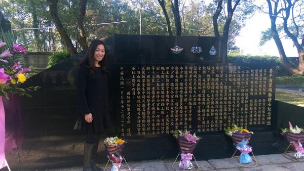 ▲▼陸軍上校43年前壯烈殉職　女兒：我的祖國名叫中華民國。朱健蘭。（圖／翻攝自羅紹和臉書）