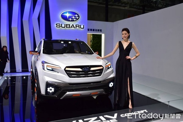Subaru Viziv Future Concept 概念車。（圖／記者游鎧丞攝）