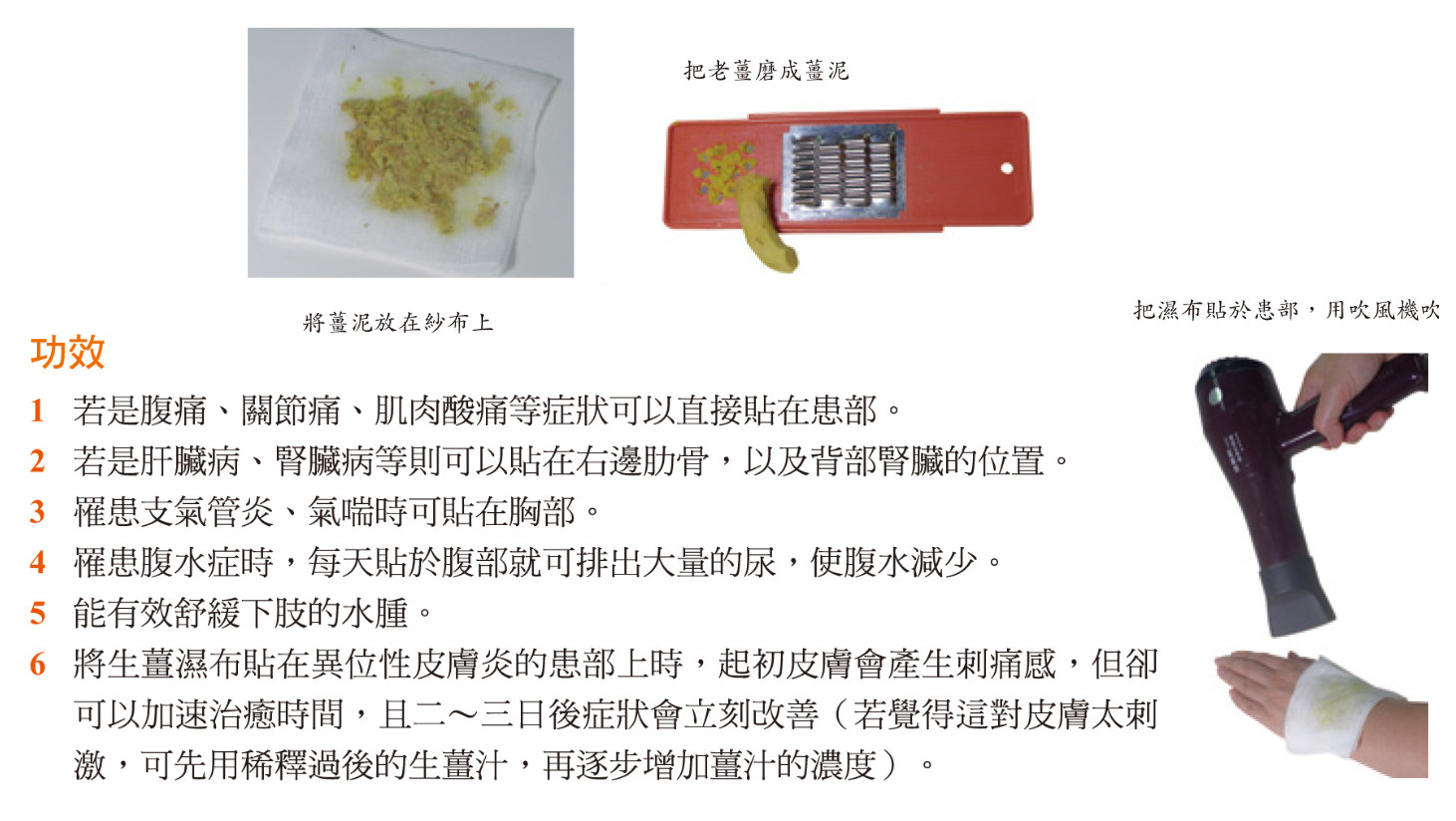 ▲《吃薑,暖身又瘦身》書摘圖。（圖／世茂出版提供）