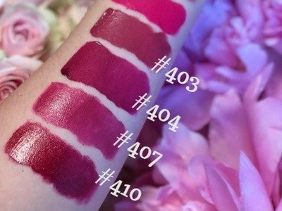 2018「紫紅唇」推薦色號　櫻桃色調＋粉嫩光澤擦上瞬間白兩階