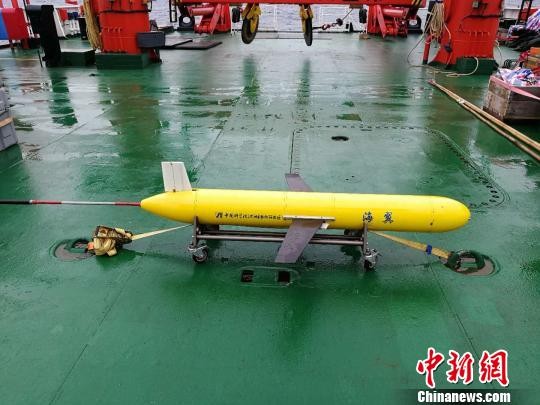 1000米級的「海翼」完成中國水下滑翔機第一次在印度洋的成功應用。（圖／翻攝自中新網）