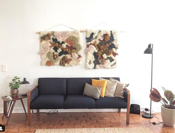 ▲西班牙艺术家Vanessa Barragão艺术织毯。（图／翻摄vanessabarragao_work IG）