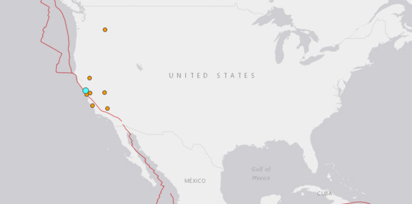 ▲舊金山發生4.5地震。（圖／翻攝earthquake.usgs.gov）