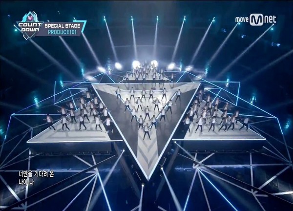 ▲《Produce 101》場景。（圖／翻攝自Mnet） 