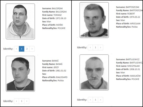 ▲▼波蘭司法部公布768名兒童性侵犯名冊。（圖／翻攝波蘭司法部網站）