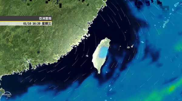 周三轉乾冷，依然會出現10度以下的低溫。（圖／翻攝自氣象達人彭啟明臉書）