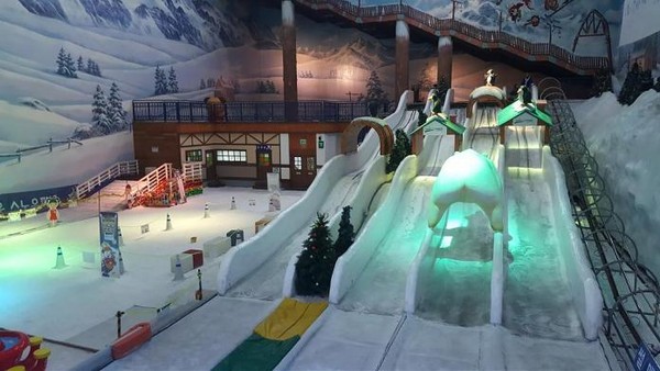 ▲韓國冰雪體驗－冰釣、雪盆一次玩！（圖／Tripbaa趣吧！達人帶路）