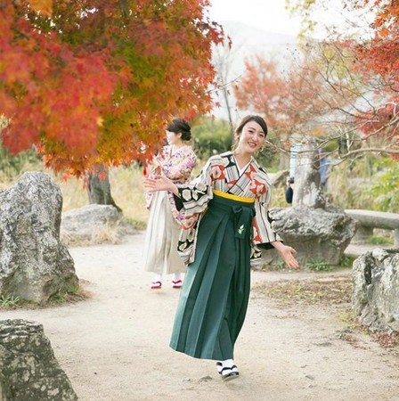 ▲日本傳統服飾袴。（圖／翻攝自pinterest）