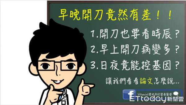 開刀看時辰？下午手術死亡率較低！日夜影響抗體產生
