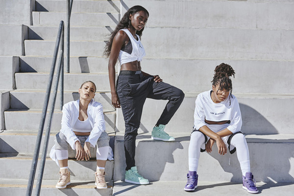 ▲Jordan 品牌2018春季女子系列產品，以兩雙精心製作的鞋款作為主打，彰顯女性多彩生活方式。（圖／品牌提供）