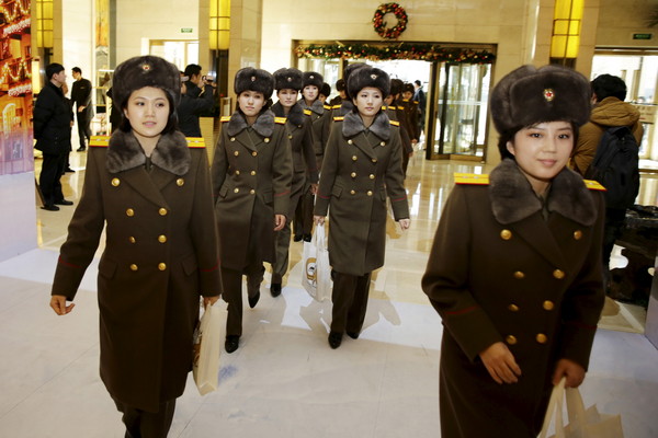▲北韓牡丹峰樂團素有「北韓少女時代」支稱。（圖／路透社）