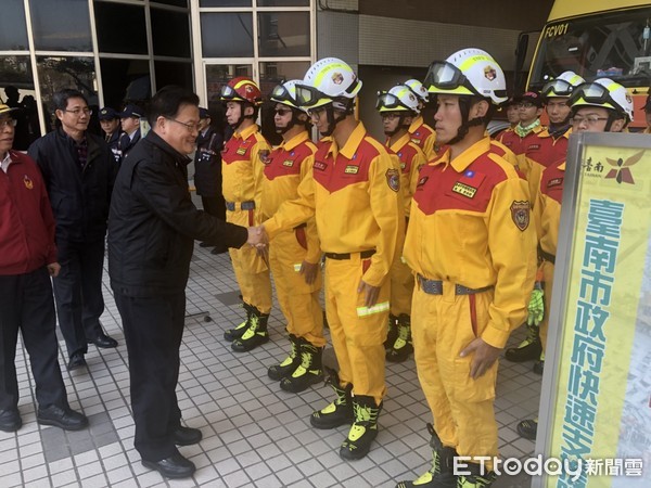 ▲為慶祝119消防節的到來，台南市消防局特別辦理107年119消防節系列活動，慰勞全體警義消人員救災救護的辛勞付出。（圖／消防局提供）