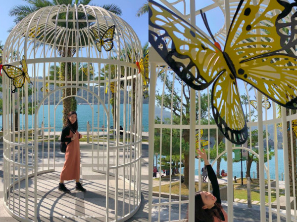 日月潭打卡新景點 鑽進純白 巨型鳥籠 拍夢幻美照 Ettoday旅遊雲 Ettoday新聞雲