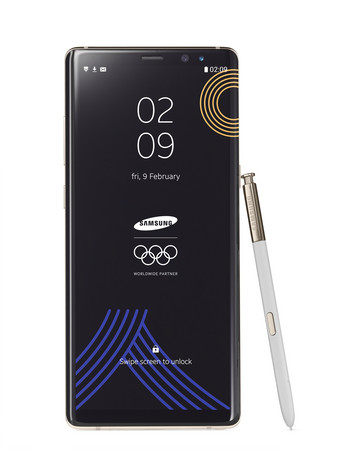 ▲▼      三星提供冬季奧運參賽選手獨家造型手機       。（圖／台灣三星提供）