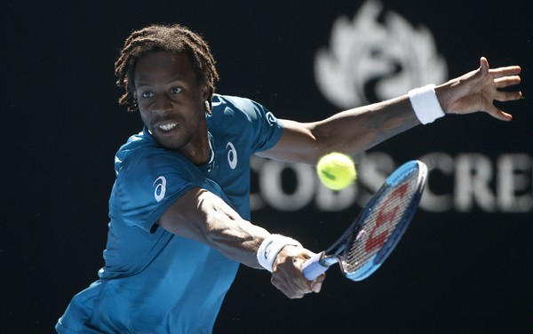 ▲▼2018澳網,孟菲爾斯,Gael Monfils。（圖／路透社）