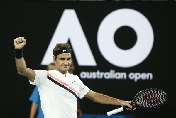 ▲▼2018澳網,費德勒,Roger Federer。（圖／路透社）