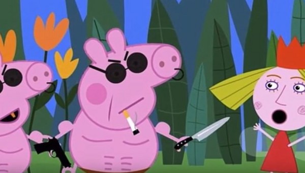 ▲卡通《粉紅豬小妹》廣受孩子們喜愛，如今被包裝成惡意影片。（圖／／翻攝自YouTube）