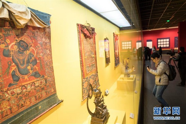 ▲▼浙江省博物館展出117件西藏文物。（圖／翻攝自新華網）