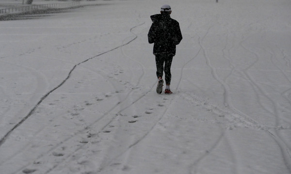 ▲▼東京大雪。（圖／路透社）