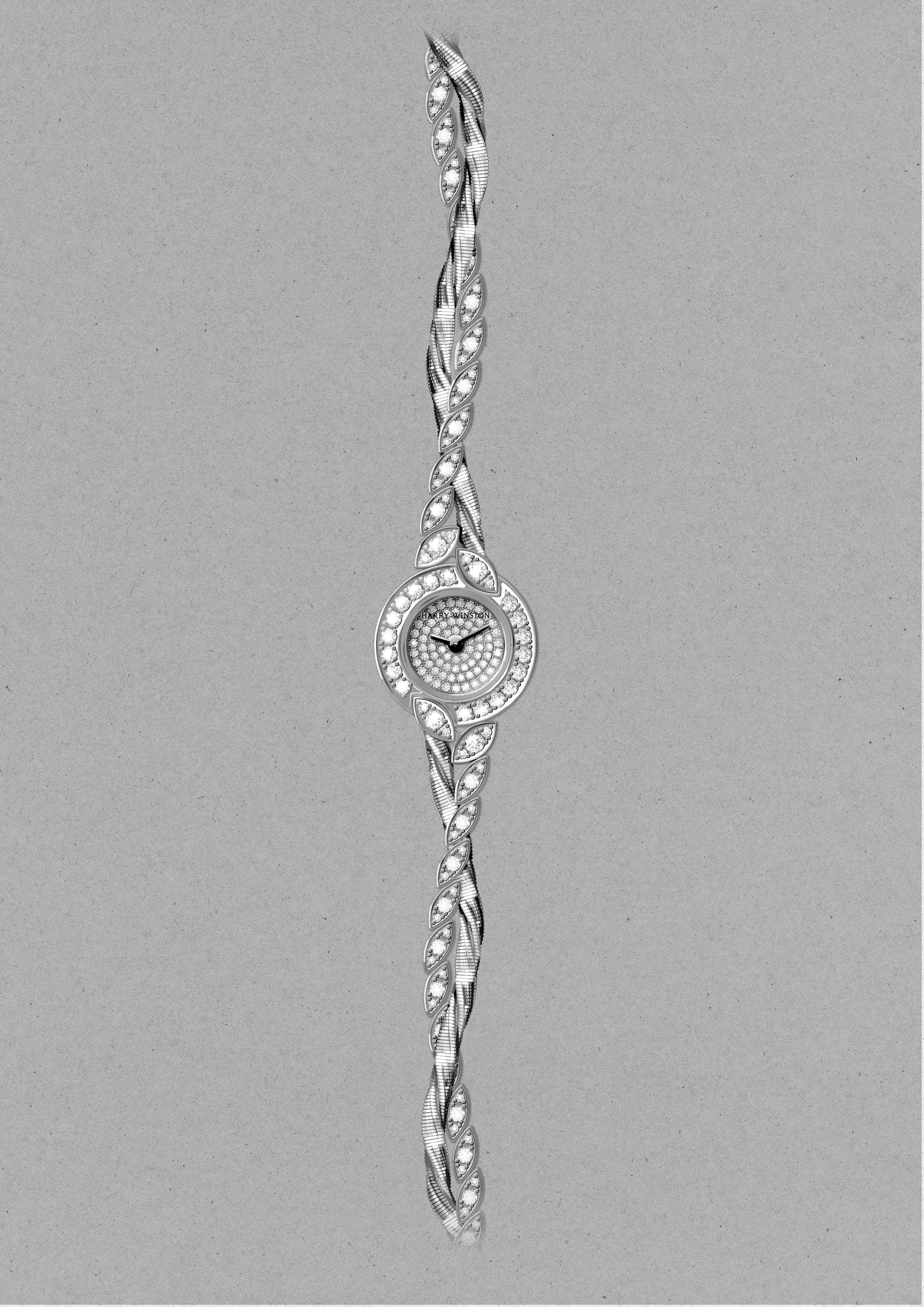 ▲海瑞溫斯頓Mini Twist 頂級珠寶腕錶（圖／品牌提供）