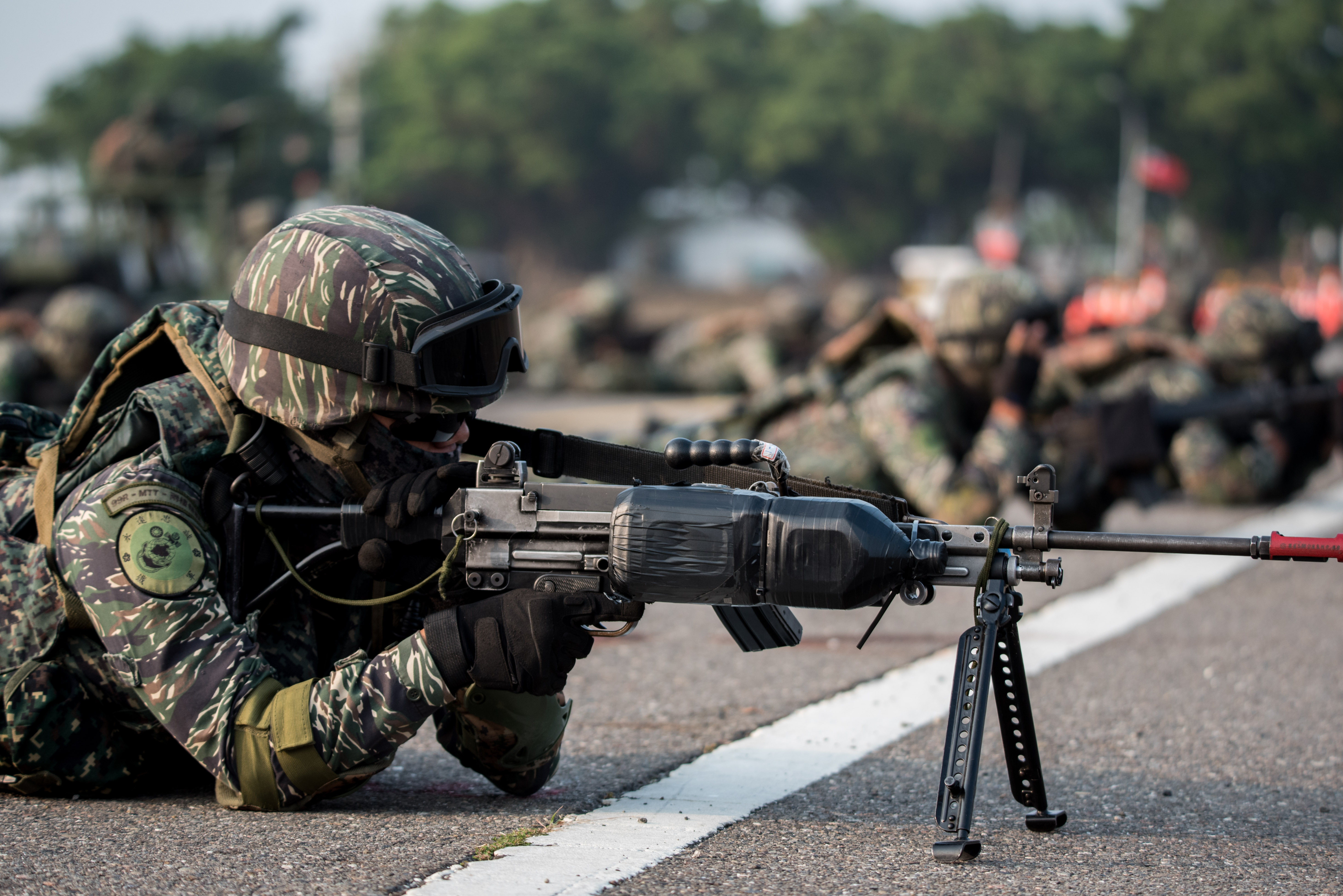 ▲▼中華民國海軍陸戰隊,中華民國海軍,永遠忠誠,海軍陸戰隊隊員（圖／記者季相儒攝）