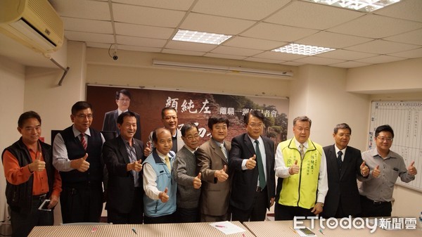 ▲台南市長參選人顏純左，23日舉行「回到初衷、改變未來」記者會。（圖／顏純左提供）