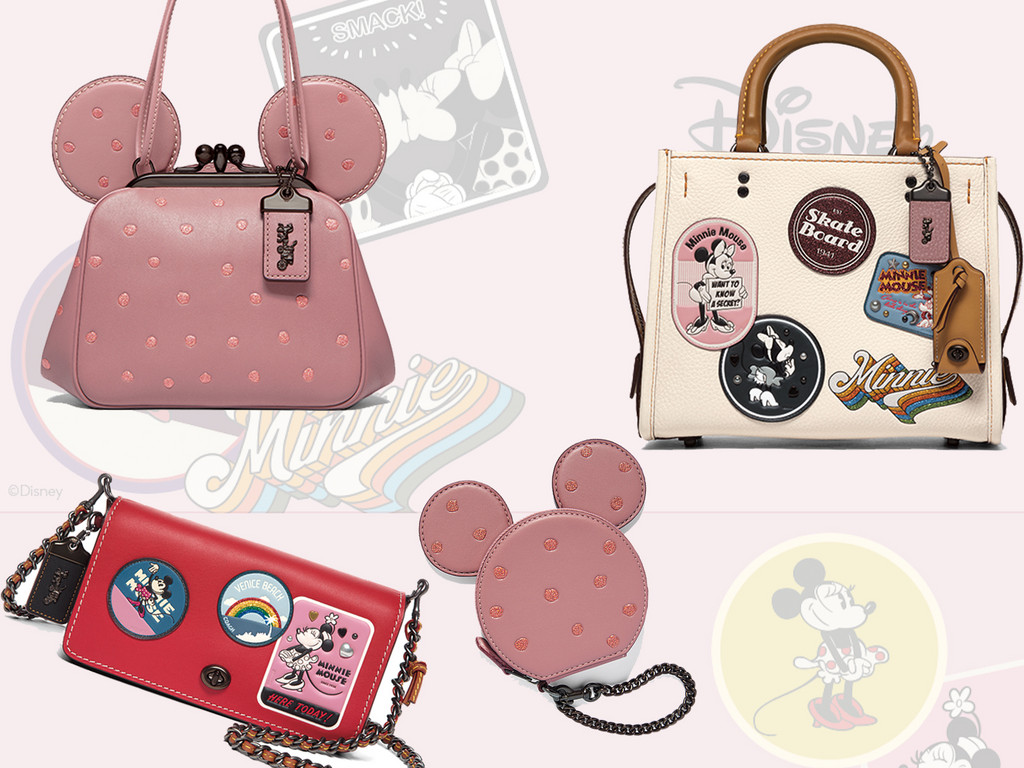 ▲COACHＸDISNEY米妮系列。（圖／COACH提供）